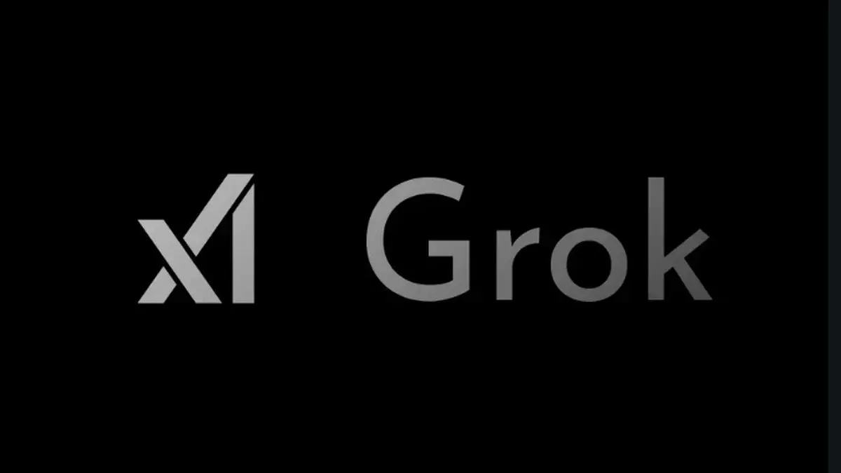 Grok Logo 展示图